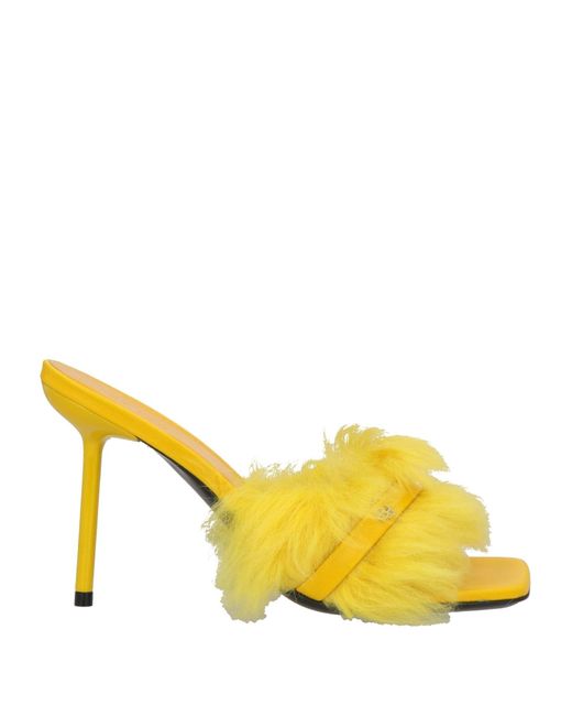 Sandali di By Far in Yellow