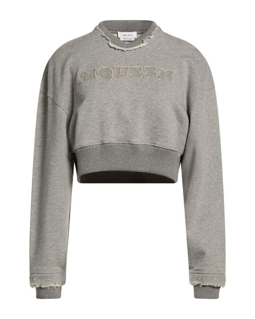 McQueen Gray Sweatshirts