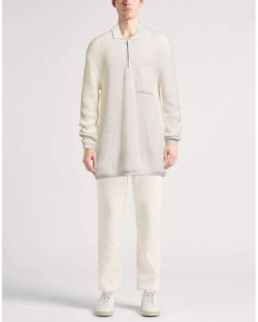 Pullover Hevò de hombre de color White