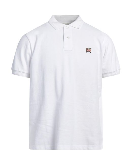 Roy Rogers White Polo Shirt for men