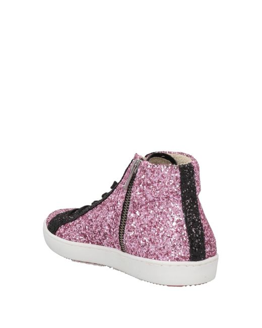 SEQUEL by ISHIKAWA Purple Sneakers Textile Fibers