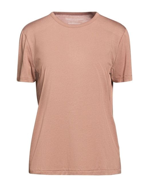Majestic Filatures Pink T-Shirt