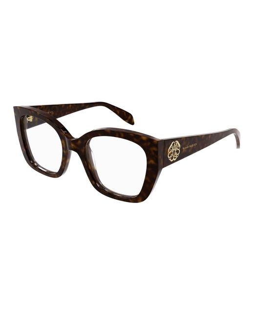 Montatura Occhiali di Alexander McQueen in Black