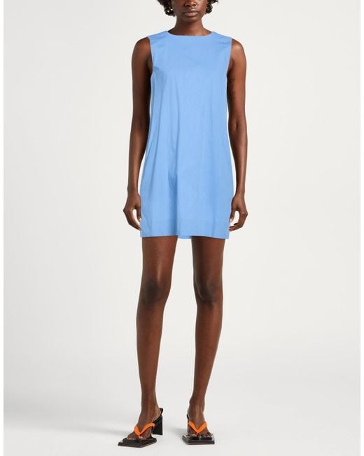 Alpha Studio Blue Mini Dress