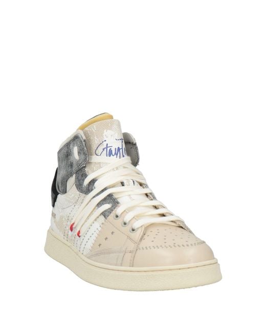 HIDNANDER Natural Sneakers Leather for men