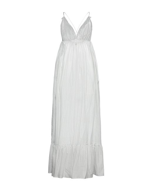 Manila Grace White Maxi Dress