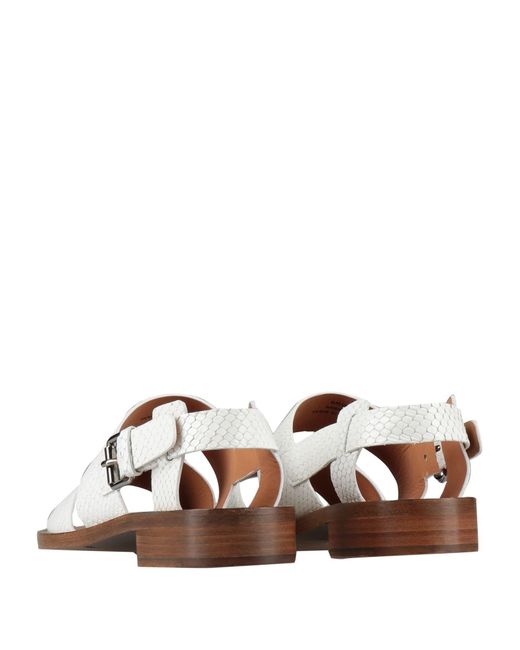 Church's White Sandals Leather