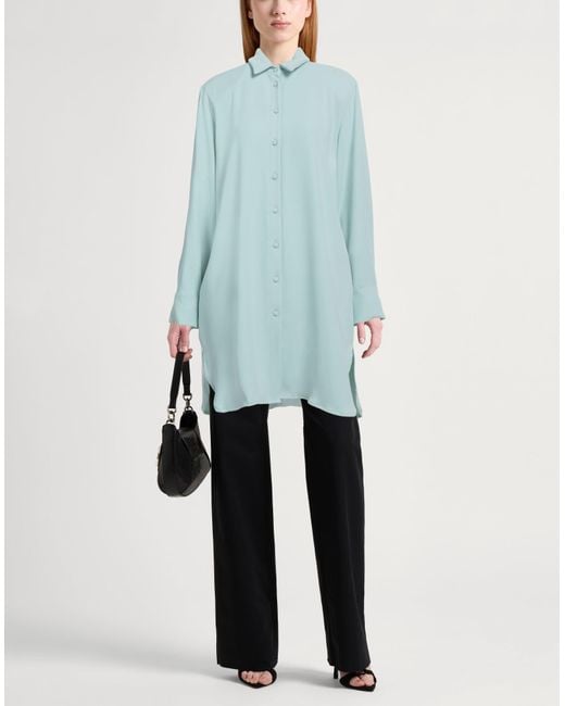 MVP WARDROBE Blue Shirt Polyester