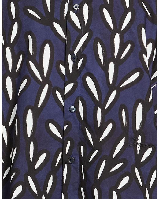 Jacquemus Blue Shirt Cotton for men