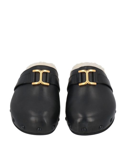 Chloé Black Mules & Clogs