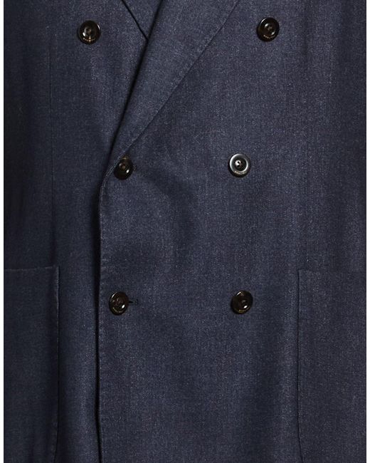 Boglioli Blue Blazer Wool, Polyester for men
