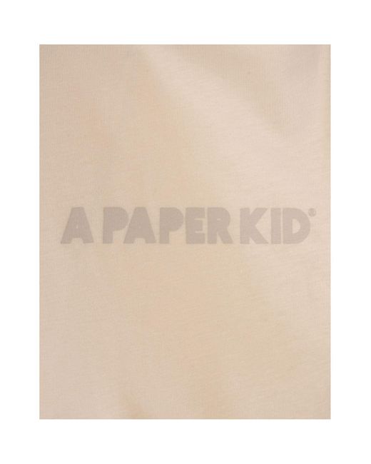 A PAPER KID T-shirts in Natural für Herren