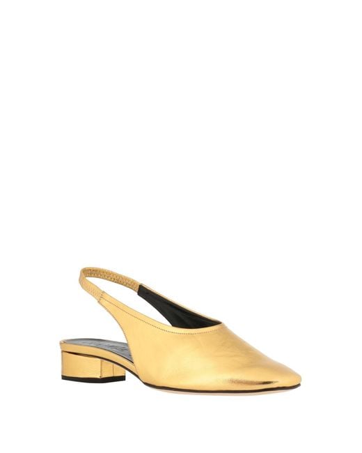 Aeyde Natural Pumps Leather