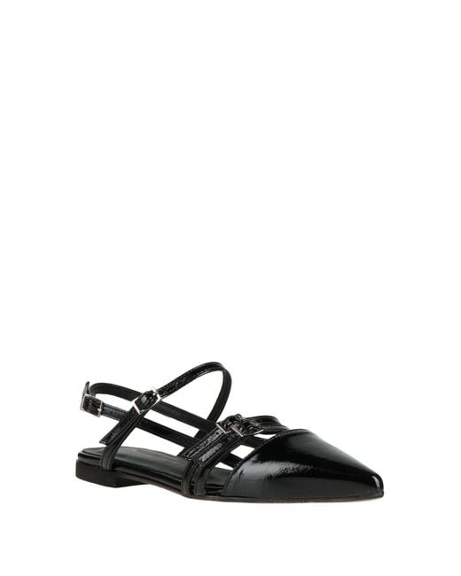 Divine Follie Black Ballet Flats