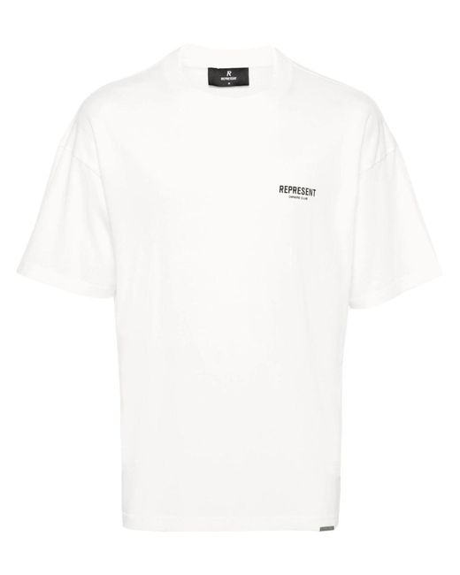 Represent T-shirts in White für Herren