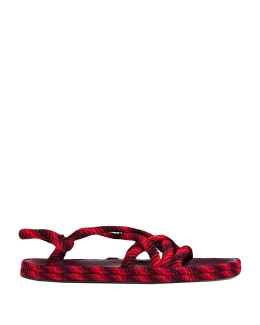 Isabel Marant Red Sandals