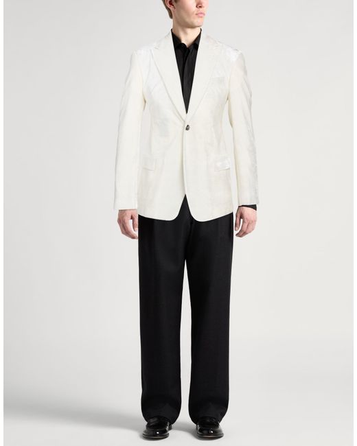 Emporio Armani White Blazer for men