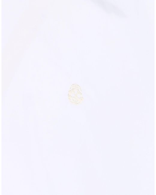 McQueen White Shirt for men