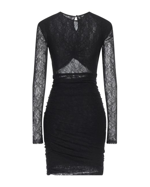 Philosophy Di Lorenzo Serafini Black Mini-Kleid