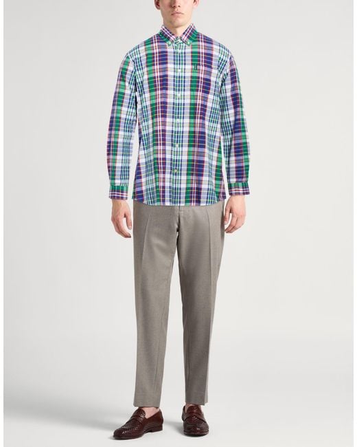 Barbour Blue Shirt for men