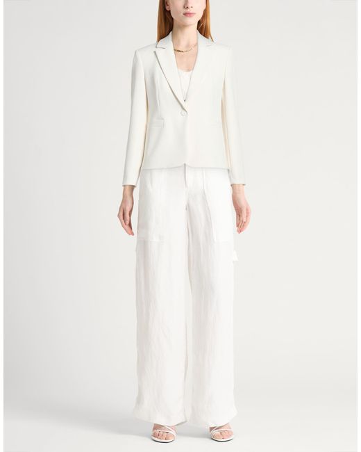 Kaos White Blazer