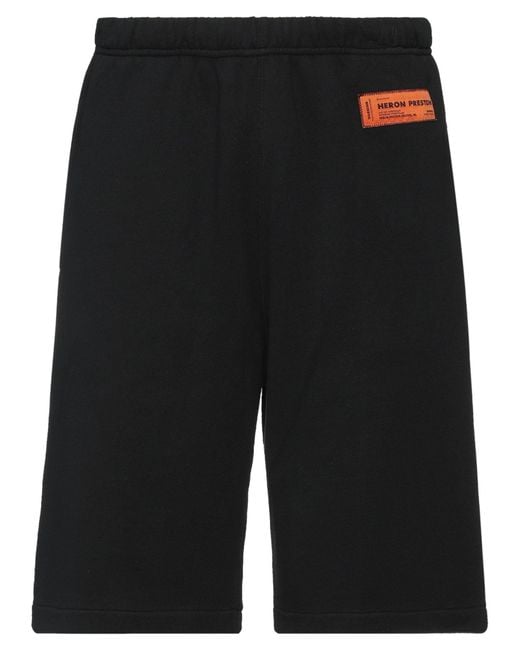 Heron Preston Black Shorts & Bermuda Shorts for men
