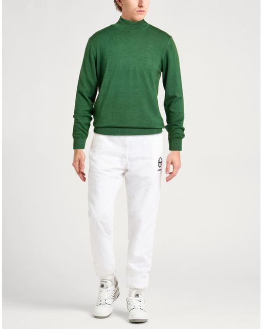 Cuello Alto Woolrich de hombre de color Green