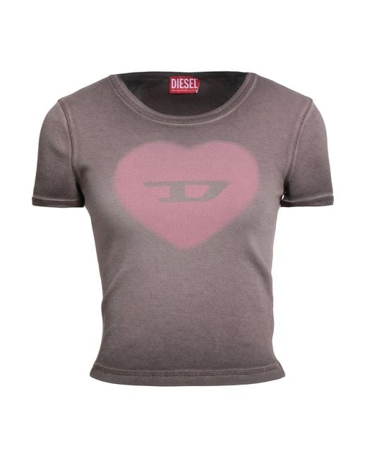 DIESEL Pink T-Shirt