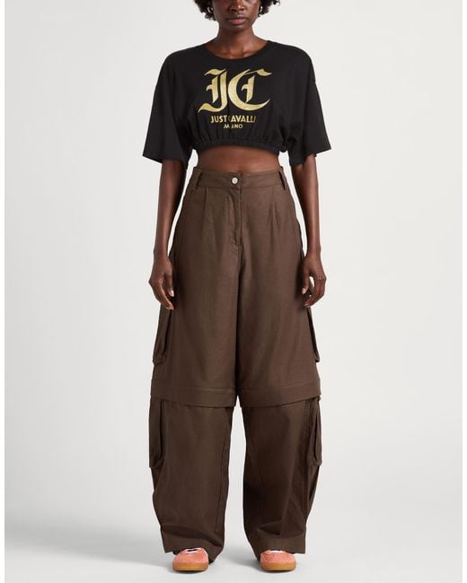 Just Cavalli Black T-Shirts