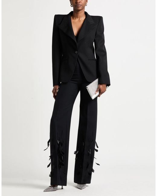 McQueen Black Blazer Wool