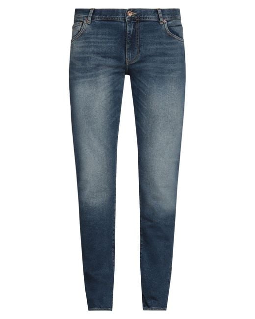 ARMANI EXCHANGE Blue Jeans Cotton, Lyocell, Elastomultiester, Elastane for men