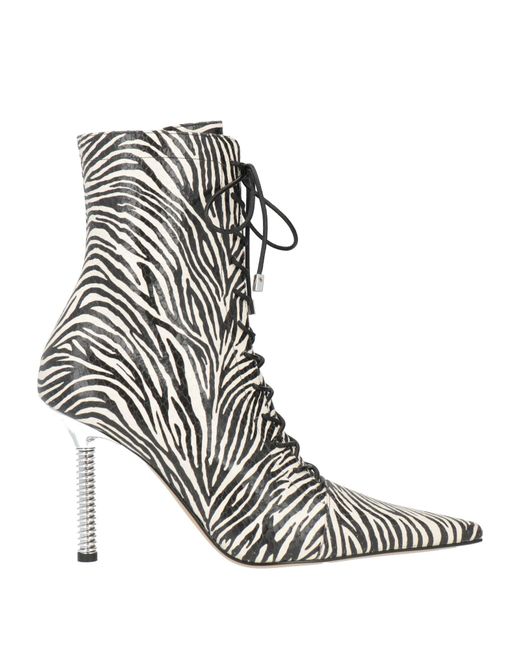 Mach & Mach White Stiefelette