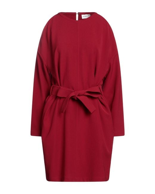 P.A.R.O.S.H. Red Mini Dress