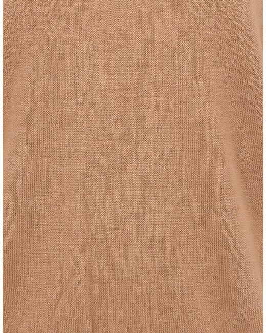 Herno Brown Camel Sweater Cashmere
