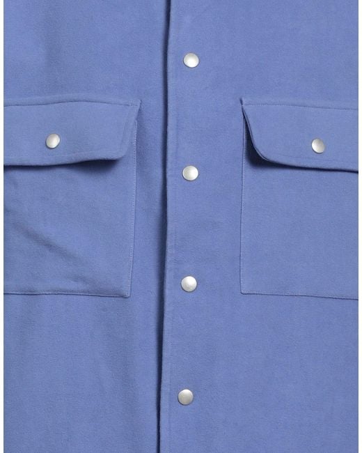 Grifoni Blue Lilac Jacket Cotton for men