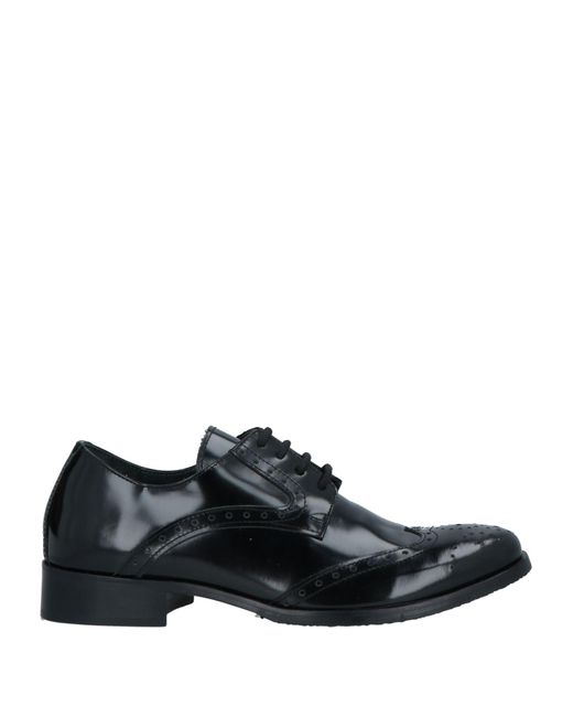 Massimo Rebecchi Black Lace-up Shoes for men