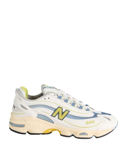New Balance White Trainers for men