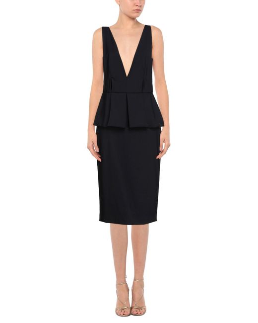 Sportmax Black Midi Dress