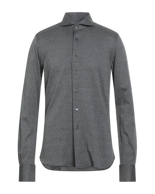 Canali Hemd in Gray für Herren