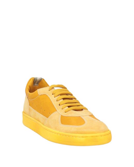Officine Creative Yellow Sneakers