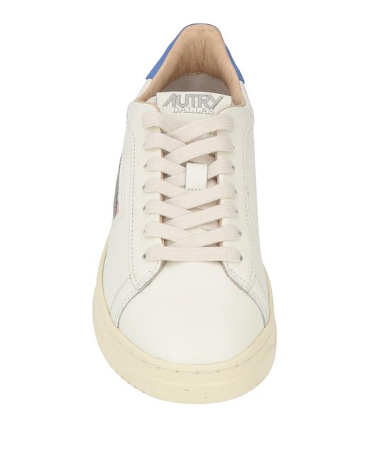 Autry White Trainers