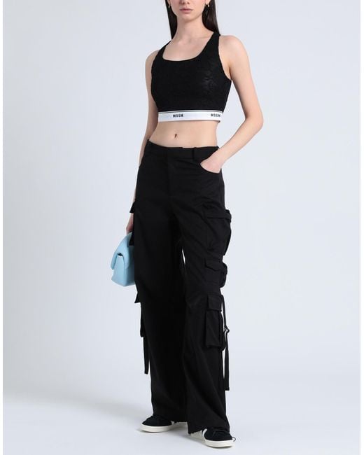 MSGM Black Top
