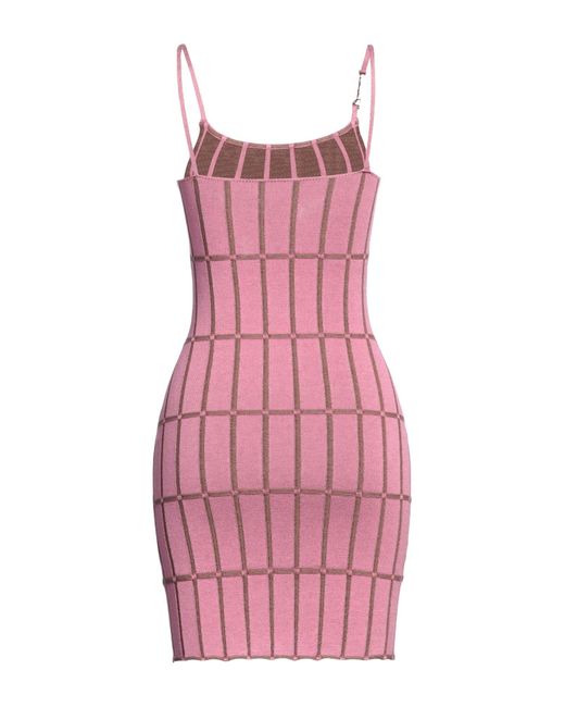 Jacquemus Pink Mini Dress