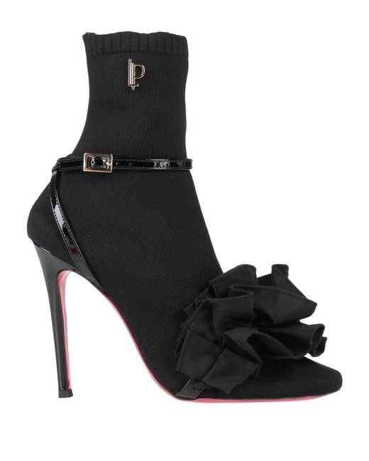 Luciano Padovan Black Ankle Boots