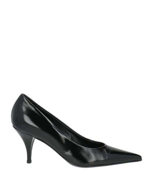 Strategia Black Pumps Leather