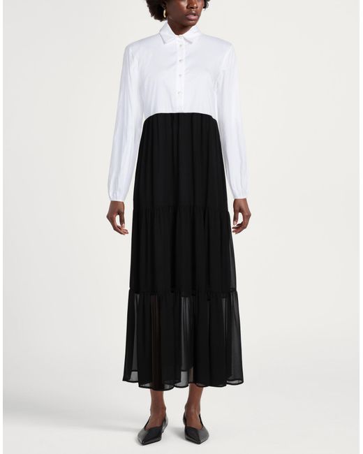 Twinset Black Maxi-Kleid
