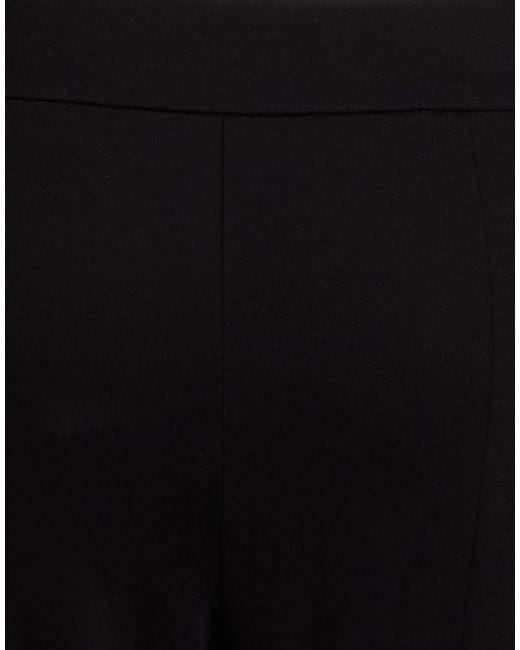 Liu Jo Black Pants Viscose, Polyamide, Elastane