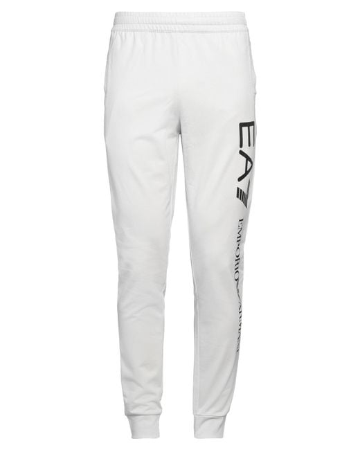 EA7 White Pants for men