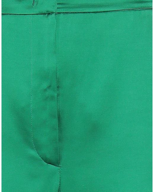 Max Mara Green Pants Viscose