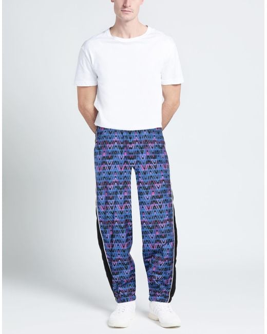 Valentino Garavani Blue Pants for men